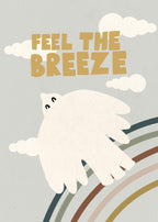Feel the breeze potcard or print