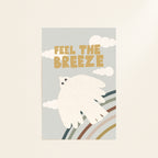 Feel the breeze potcard or print