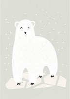 Polar postcard or print