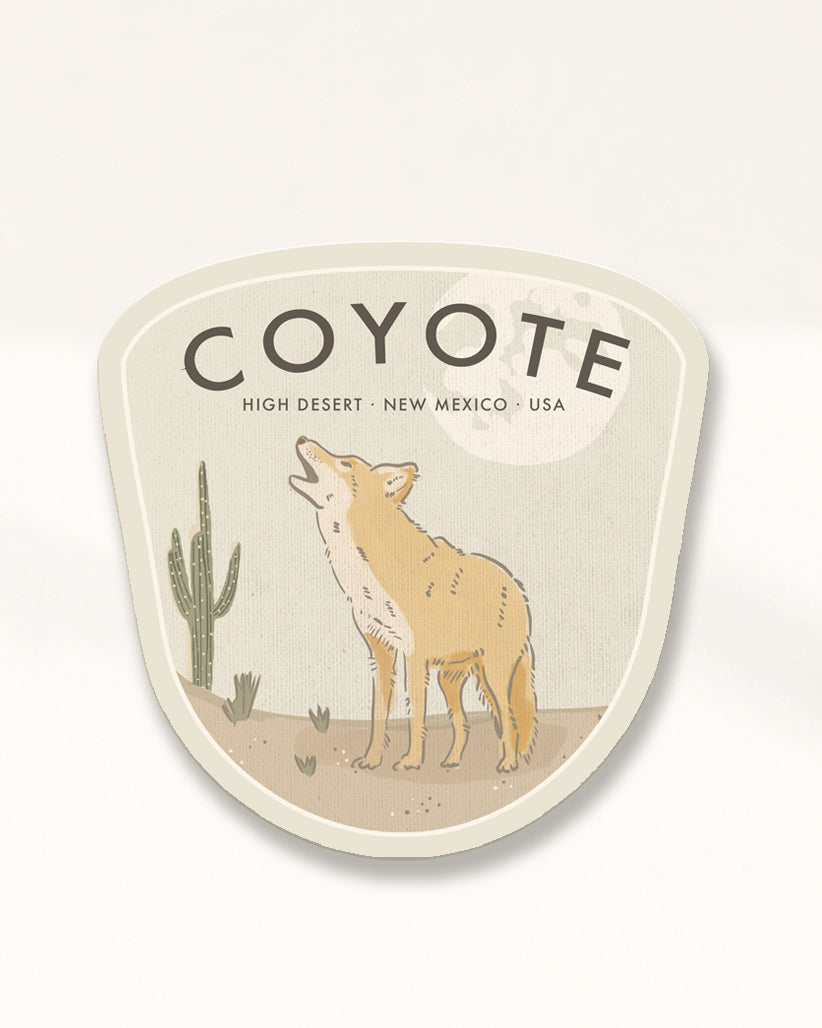 Coyote Badge · High Desert, New Mexico, USA