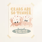 Crabs postcard or print