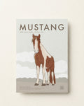Mustang Poster · Great Basin Desert, Nevada, USA