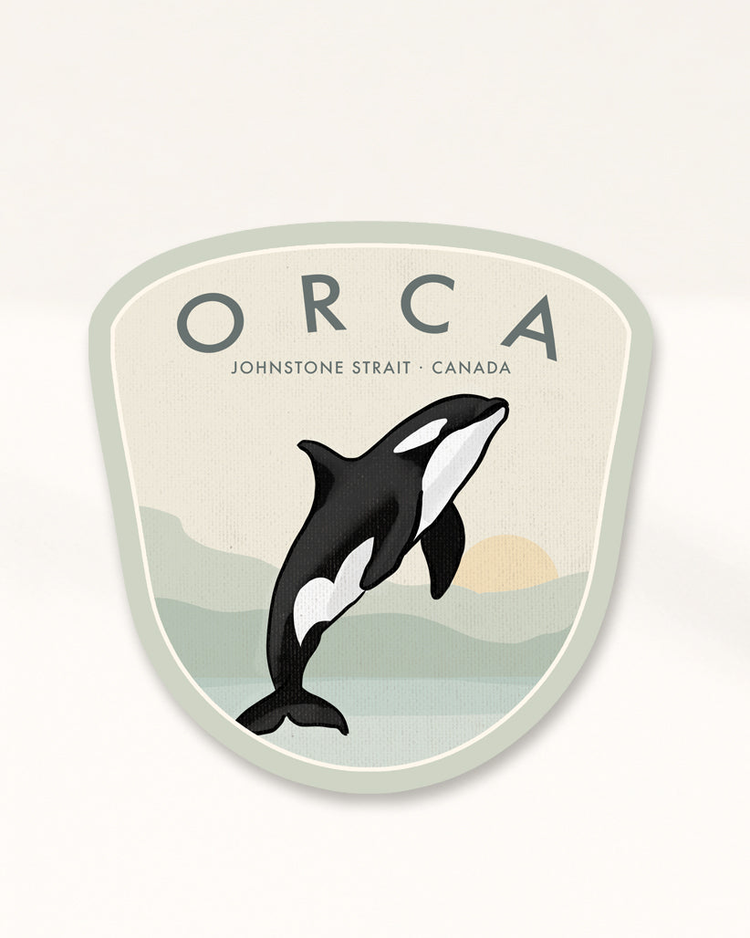 Orca Badge · Johnstone Strait · British Columbia, Canada