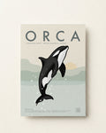Orca Poster · Johnstone Strait · British Columbia, Canada