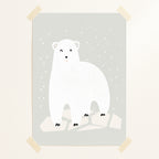 Polar postcard or print