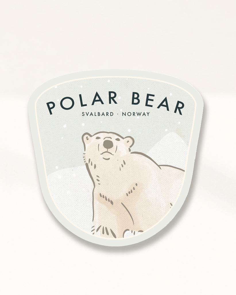Polar Bear Badge · Svalbard, Norway