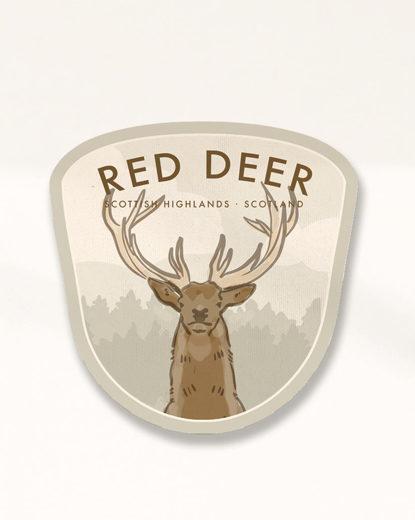 Red Deer Badge · Scottish Highlands, Scotland