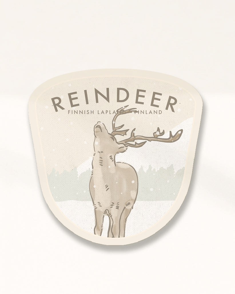 Reindeer Badge · Finnish Lapland, Finland