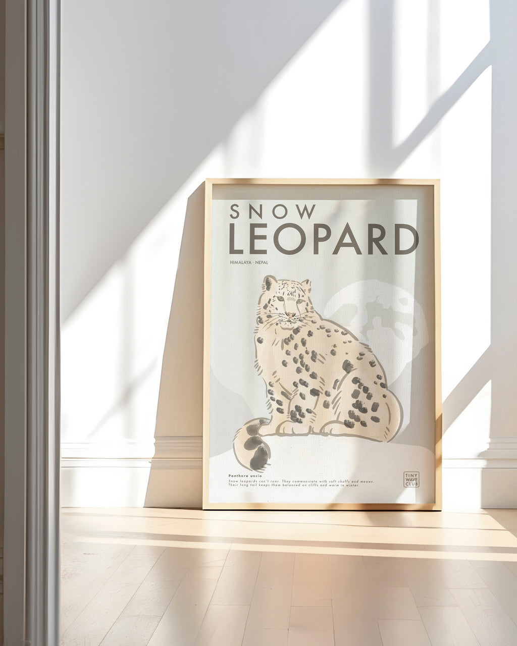 Snow Leopard Poster · Himalaya, Nepal