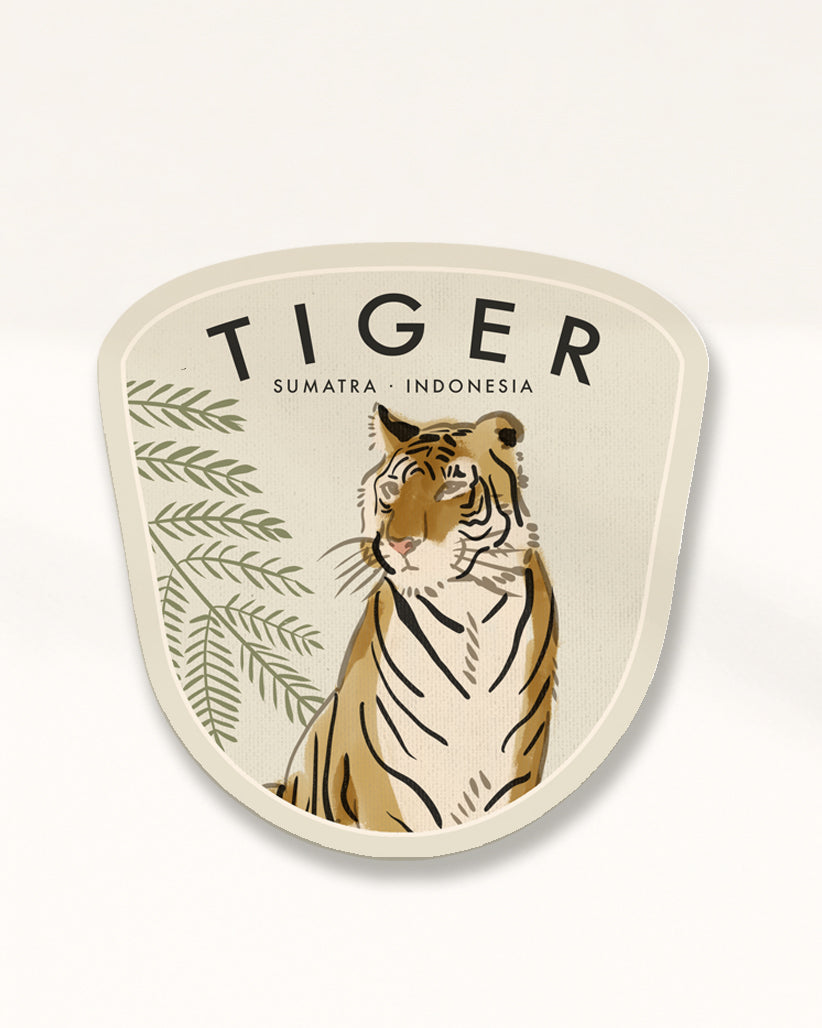 Tiger Badge · Sumatra, Indonesia